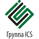 Логотип группы ICS - официального дистрибьютора Knurr в России